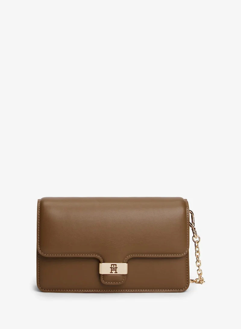 Heritage TH Monogram Plaque Clutch