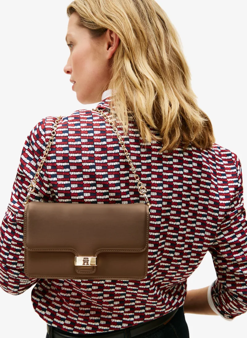 تومي هيلفيغر حقيبة كلاتش تراثية كاجوال