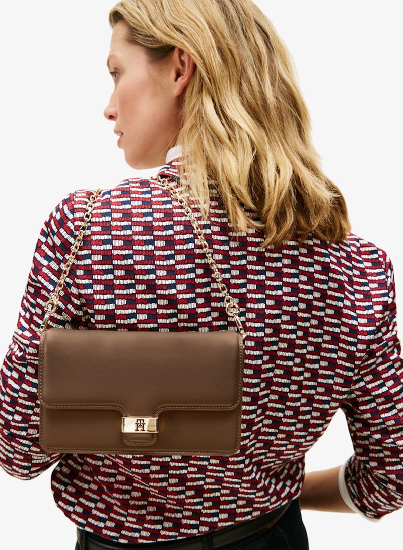 TOMMY HILFIGER Heritage TH Monogram Plaque Clutch - Image 2