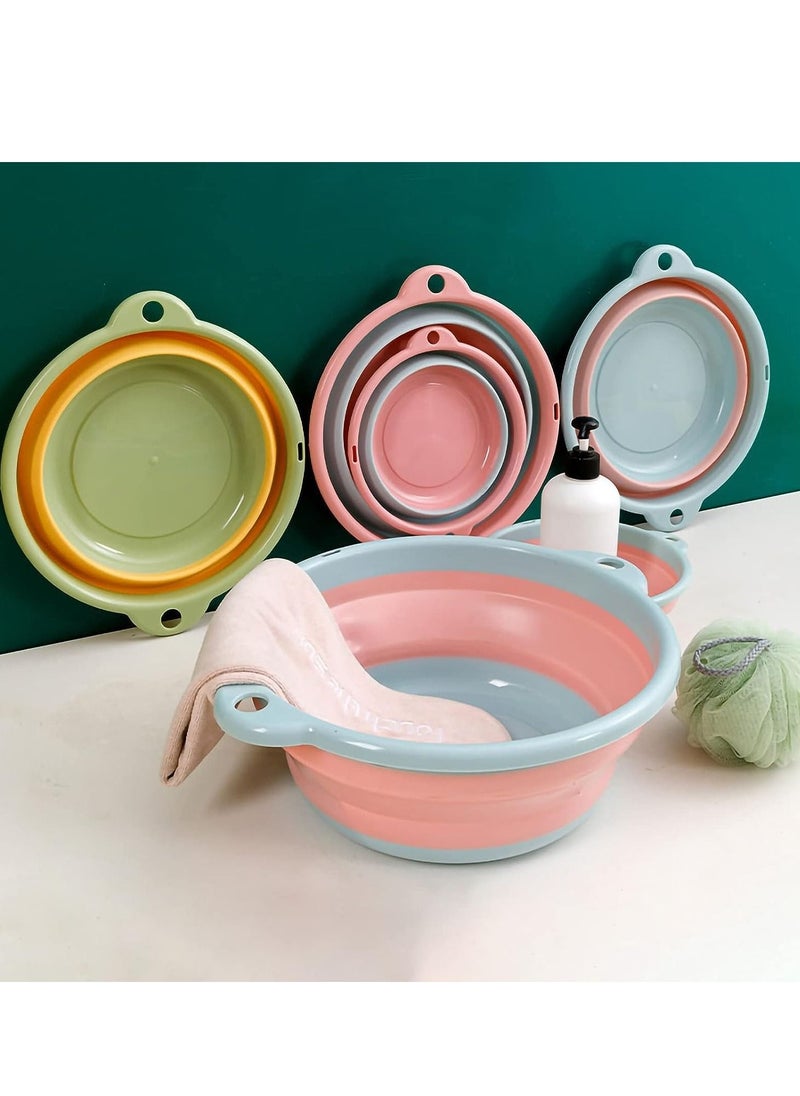 Generic - Collapsible dish pan Multi Usage 3 Pcs( variable dish color ) - Image 1