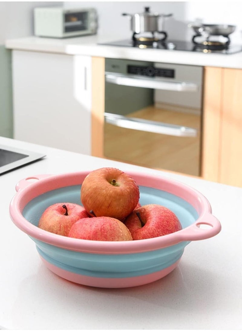 Generic - Collapsible dish pan Multi Usage 3 Pcs( variable dish color ) - Image 1