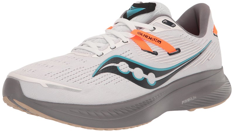 saucony حذاء سكوني للرجال Guide 16 أبيض/حصى 85