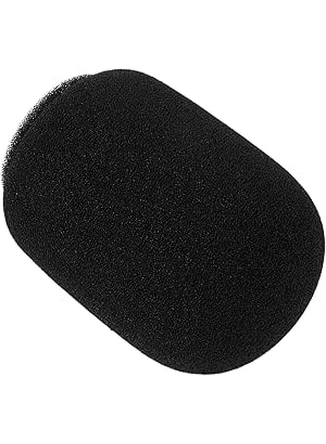Durable Black Microphone Cover Wind Screen Sponge Protector For Audio Quality Noise Reduction - Image 1