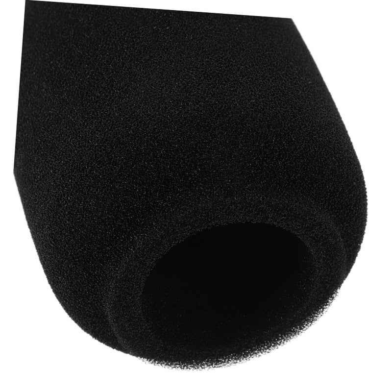 Durable Black Microphone Cover Wind Screen Sponge Protector For Audio Quality Noise Reduction - Image 4