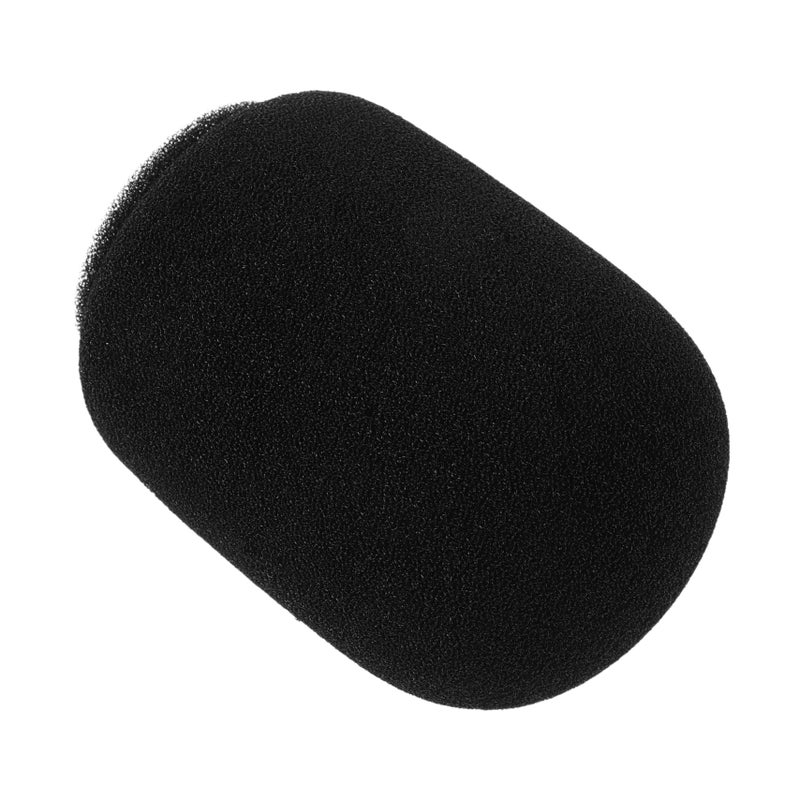 Durable Black Microphone Cover Wind Screen Sponge Protector For Audio Quality Noise Reduction - Image 2
