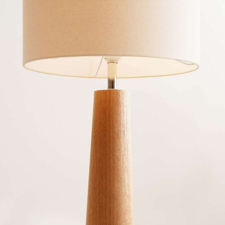 Pan Home Natural Wooden Floor Lamp for Home - Image 4