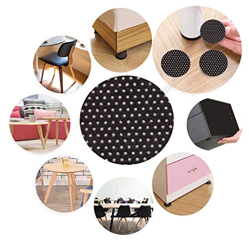 Furnigear Non Slip Furniture Pads - Furnigear Premium 129 Pack Furniture Grippers Adhesive Furniture Felt Pads, Silicone Points Surface Keep in Place Furniture - Best Floor Protectors - Image 2