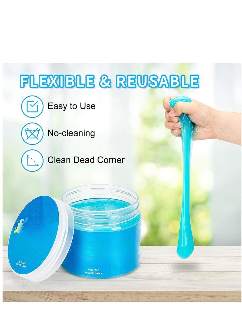 Generic - Universal Cleaning Gel for Cars Automotive Detailing Dust Cleaner for Auto Interior Ideal for Air Vents Keyboards PCs Laptops and Cameras - Image 1