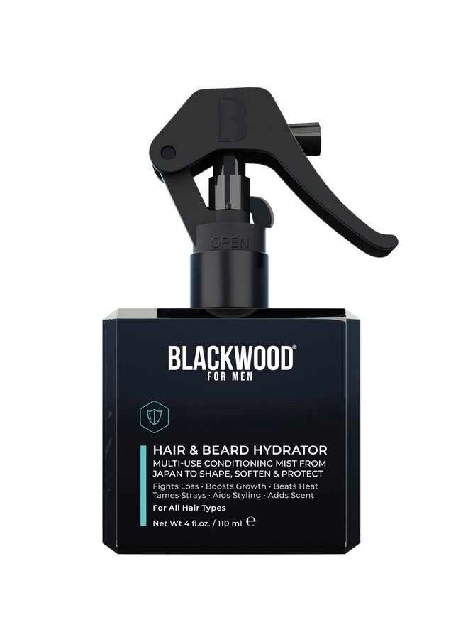 Blackwood For Men Hair & Beard Hydrator Sprayvegan & Natural Leavein Conditionermoisturizes Texturizes & Detanglesideal For Beard Growth And Caremen'S Grooming Essential (4 Oz.)  - Image 1