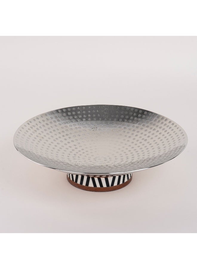 لا ميسا طبق تقديم بقاعدة ستانلس ستيل - Image 5