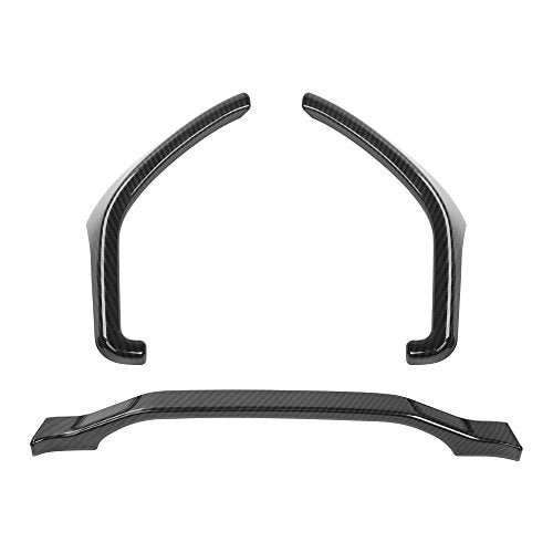 Voodonala Carbon Fiber Grain Dashboard Trim for 2015-2020 Ford F150 F250 F350 Super Duty - Image 4