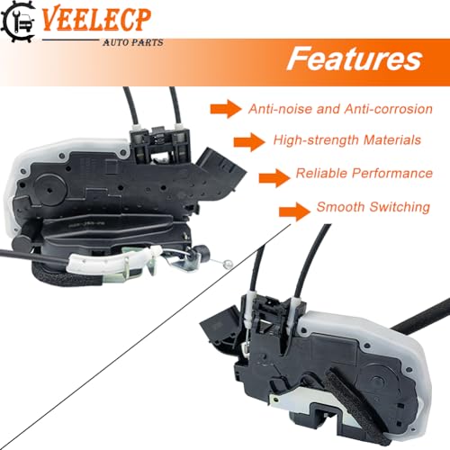 VEELECP Door Lock Actuator Compatible with 2011-2012 G25, 2007-2008 G35, 2009-2013 G37, 2015 Q40 Front Right Passenger Side - Image 2