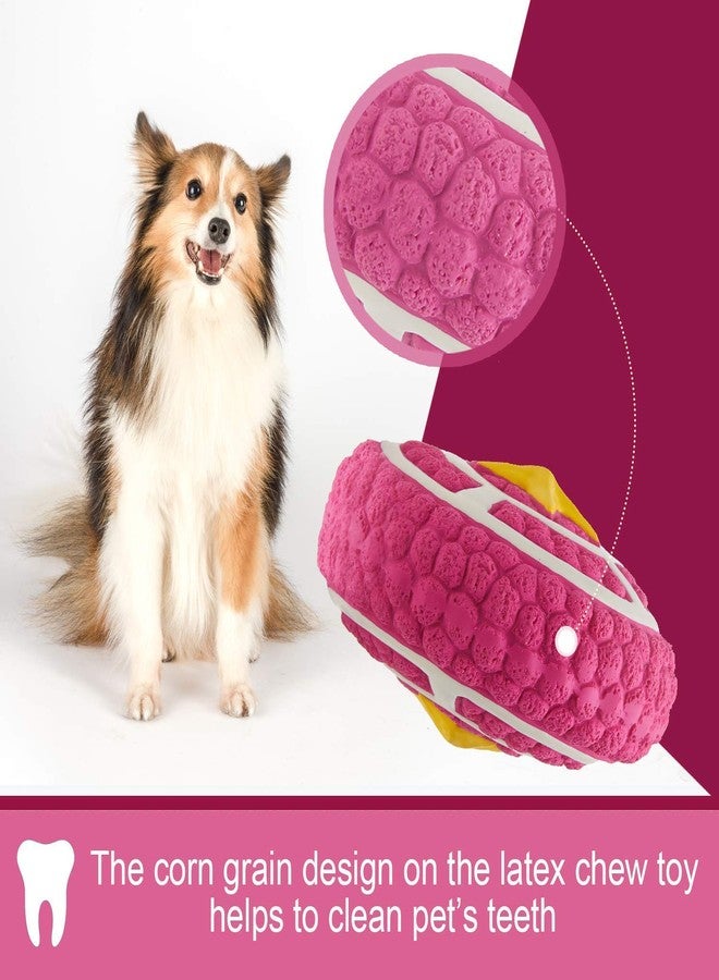 PETLICIOUS & MORE لعبة كلب مصنوعة من مادة اللاتكس من PnM، لعبة تصدر صوتاً، لعبة للمضغ، لعبة للتسنين، لعبة فطيرة، لعبة للكلاب، لعبة للجراء - Image 2