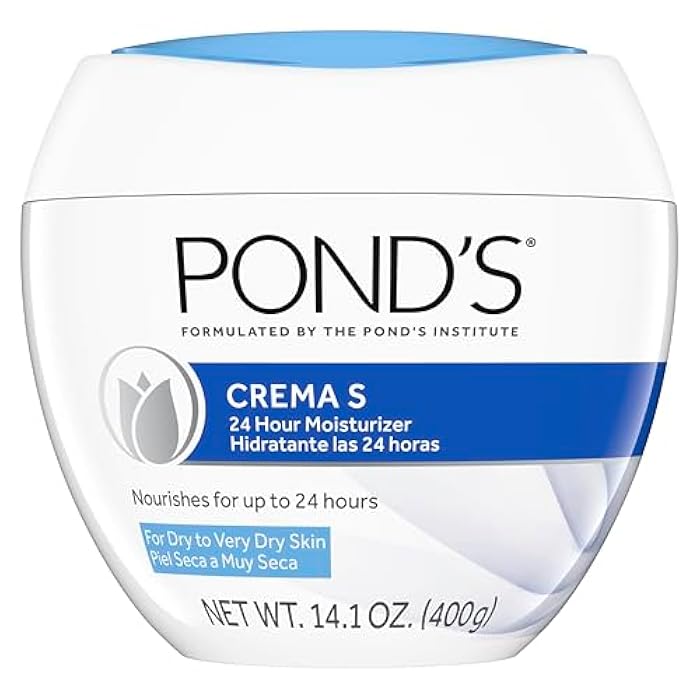 Pond's Nourishing Moisturizing Cream, Crema S, Gragnance Free, Ivory, 14.1 Oz - Image 1