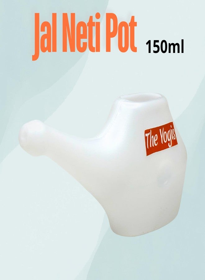 The Yogis Jal neti pot neti lota for nasal cleansing sinus and passages for Health, neti kriya kit - Image 4