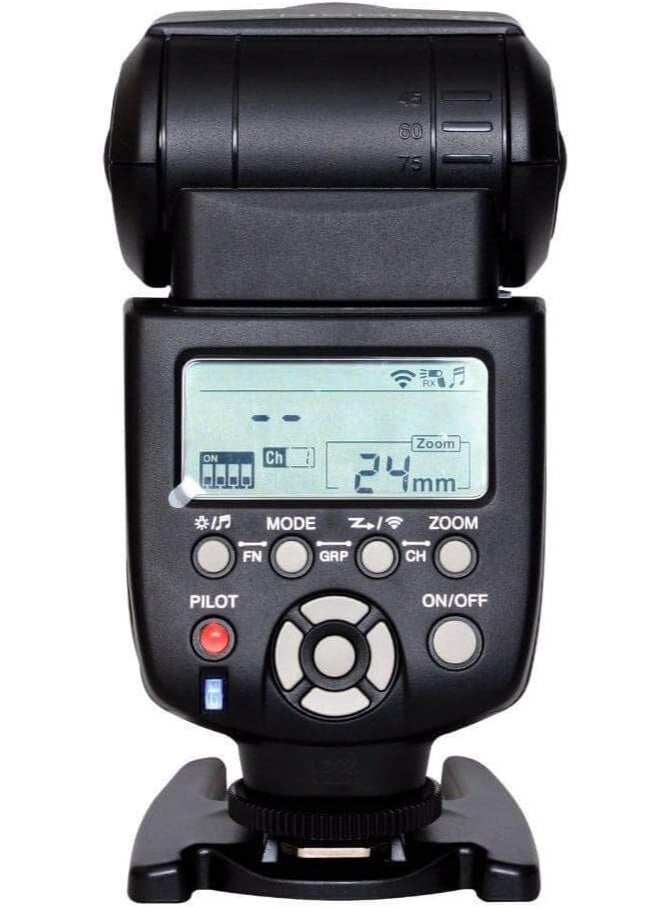 YONGNUO YN560III Speedlite Flash | Manual Wireless Flash with Built-in 2.4G Trigger System | High Guide Number GN58 | Compatible with Canon, Nikon, Sony, Pentax DSLR Cameras - Image 3