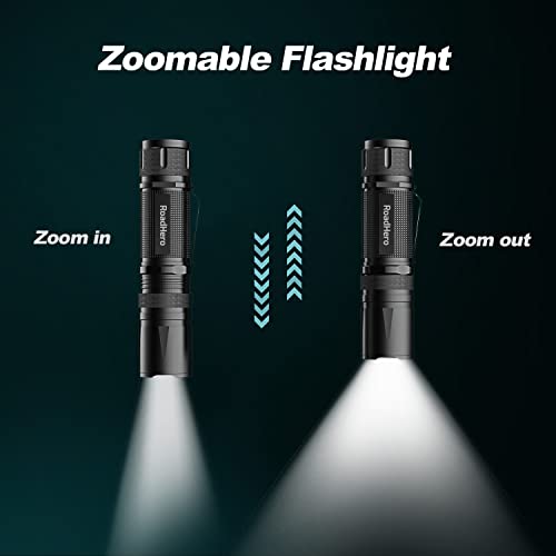 RoadHero 2 Pack 12 Inch Multi Color LED Flashlight Traffic Control Wand, 4 Colors in 1, Safety Signal Light Traffic Baton for Night Version and Parking Directing - Image 5