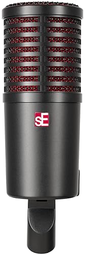 SE ELECTRONICS DynaCaster DCM8 Dynamic Microphone with Builtin Preamp Shockmount Pop Filter FrontAddressed Active Cardioid Dynamic Mic with 6 EQ Modes Podcast Microphone for Content Creators - Image 1