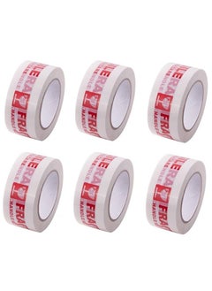 Fragile Tape Roll 5cm Width x 66 meters Length Strong Adhesive Red Fragile Handle with Care Warning Packing Tape for Shipping and Moving (6 Rolls) - pzsku/ZBD8B7AE7CB385A9F54BCZ/45/_/1649492407/75bb330a-71c9-4dac-b404-4dd4b80590fc