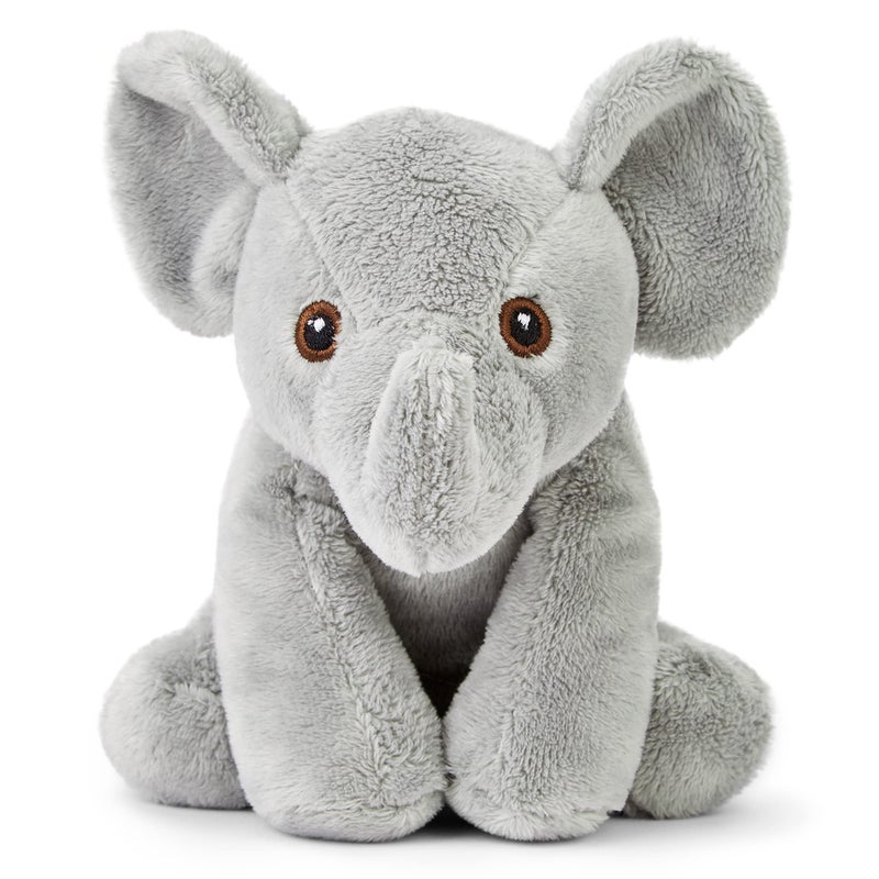 Zappi Co 100% Recycled Elephant Plush Toy (13-15cm) Soft and Cuddly Animal Collection for Newborn First Child - Image 2