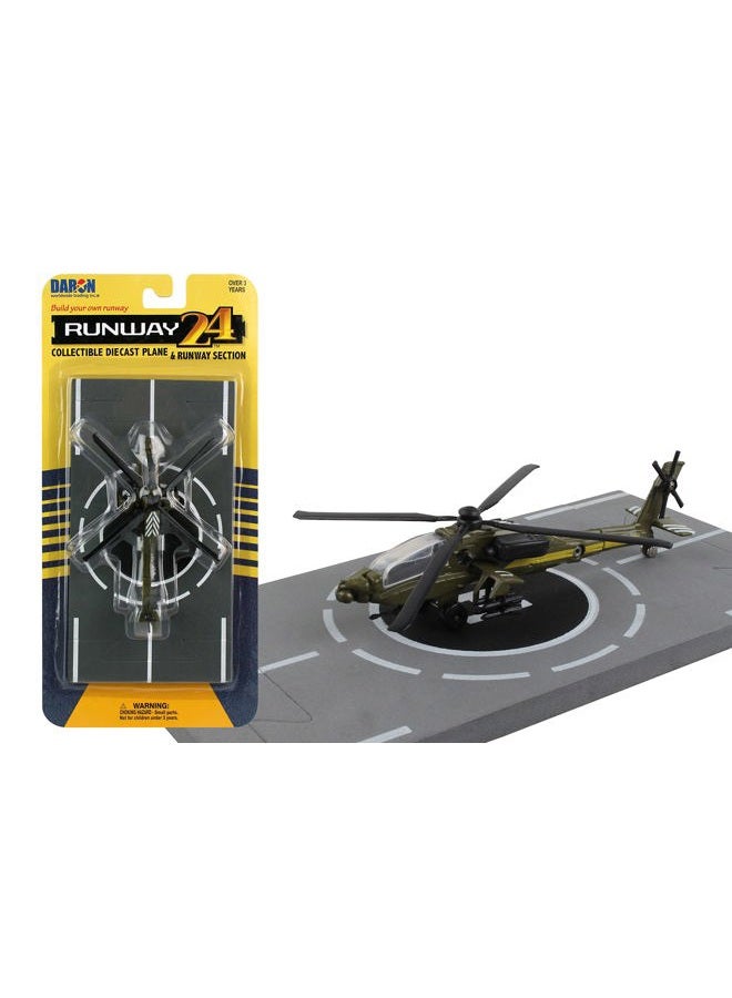 Daron Worldwide Trading Runway24 Ah-64 Vehicle - Image 1