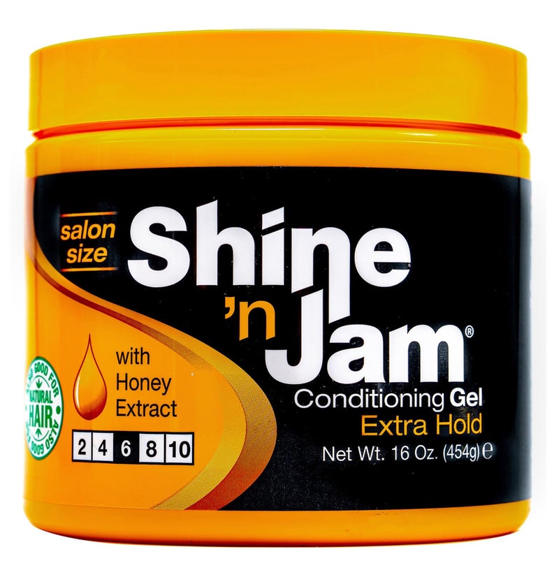 Shine 'n Jam Conditioning Gel Extra Hold for Braids, Twists, and Frizz Control - Image 3