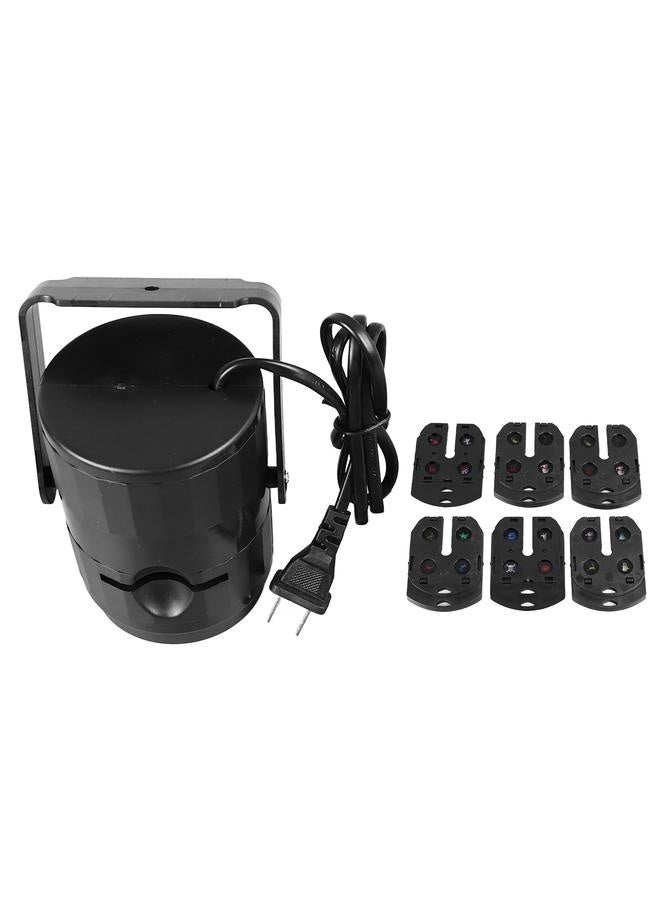 NIBEMINENT Christmas Projector Lights Outdoor Rotating Decorative Led Snowflake Projection Light with 6 Cards for Holiday Garden 100‑240V US Plug  - Image 1