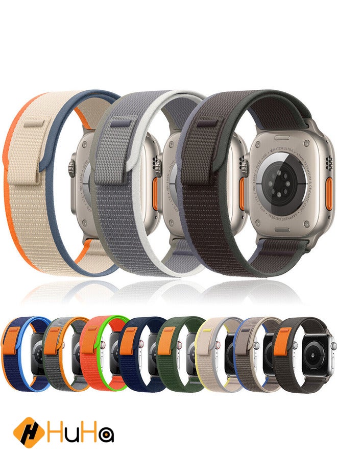 HuHa HuHa Watch Band For Apple Watch Ultra 2 49mm | Apple Watch Ultra 49mm / Watch Series 9 | 8 | 7 | 45mm / SE 3 | SE 2 | 6 | SE | 5 | 4 | 44mm / 3 | 2 | 1 | 42mm - Band Strap Compatible With Apple Watch  - Image 2