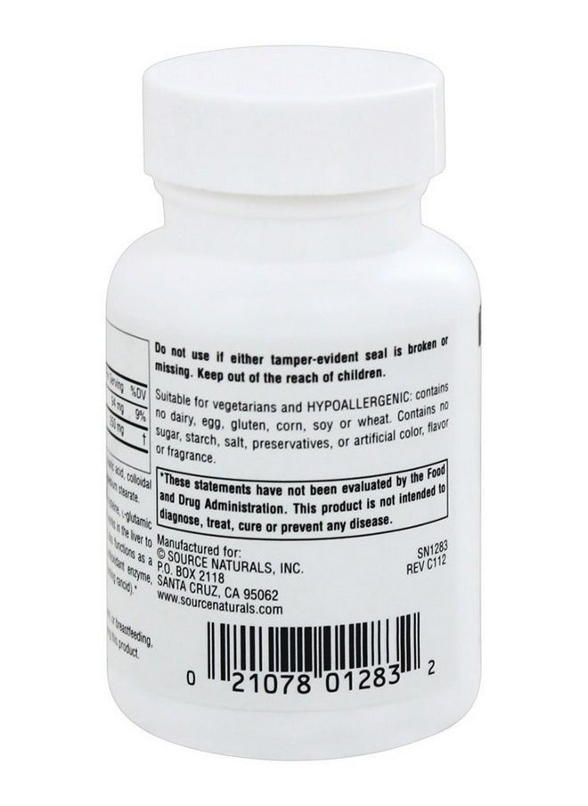 Glutathione Reduced 250Mg Source Naturals Inc. 60 Tabs - pzsku/ZBD8BCA1C5D60102821D6Z/45/_/1696916686/8883f878-de62-497a-9e52-229a3d35e3b6