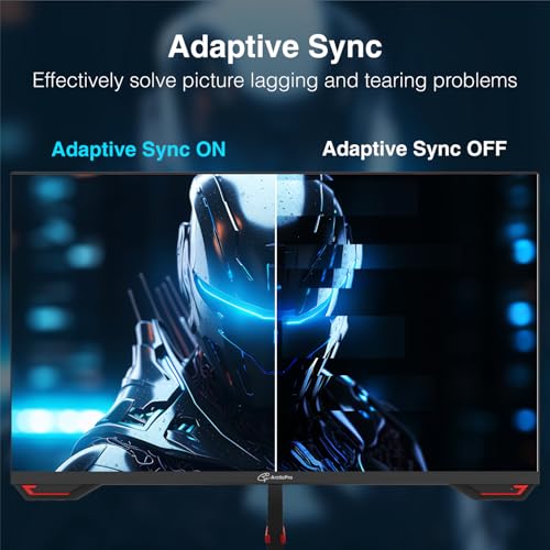ArcticPro 24inch Gaming Monitor 200Hz 180Hz, FHD 1080p, IPS Panel, 1ms Response Time, Adaptive sync, PC Computer Monitor, 3-Sided Frameless, Ultra Slim, Bluelight Filter, DP*1, HDMI*1 - Image 3