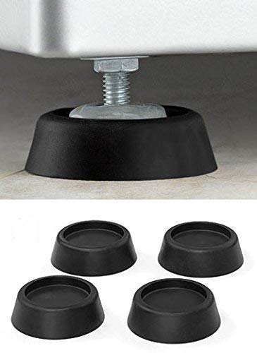 Washing Machine Foot Pads for Antivibration and AntiWalk Washer and Dryer Anti Slip Mat with Rubber Technology Ideal for Vibration Reduction and Shock Absorber Rubber Isolation Feet Set of 4