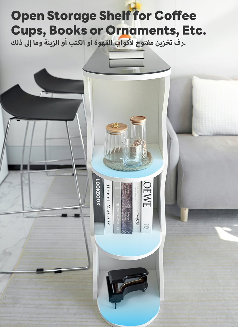 Sharpdo Bar Table, High-legged Bar Table Against The Wall, Home Dining Table, Long Table Beside The Sofa, Small Bar in The Living Room Entrance - Image 5