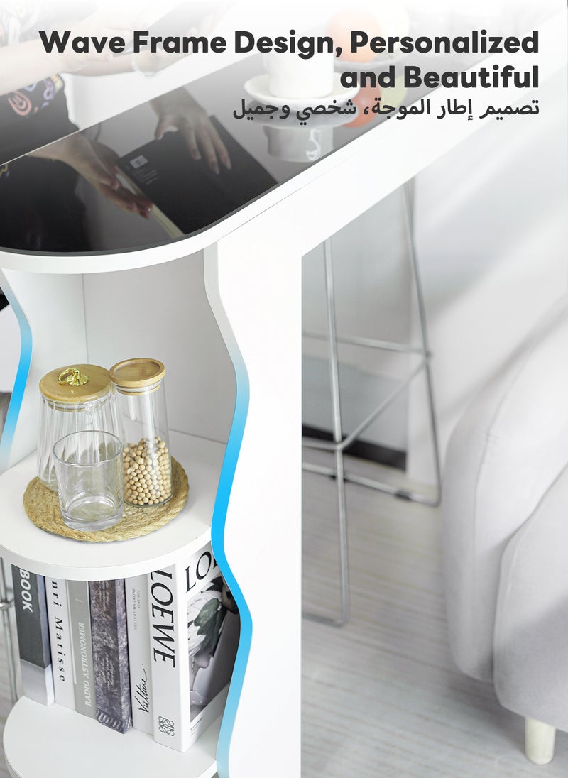 Sharpdo Bar Table, High-legged Bar Table Against The Wall, Home Dining Table, Long Table Beside The Sofa, Small Bar in The Living Room Entrance - Image 3