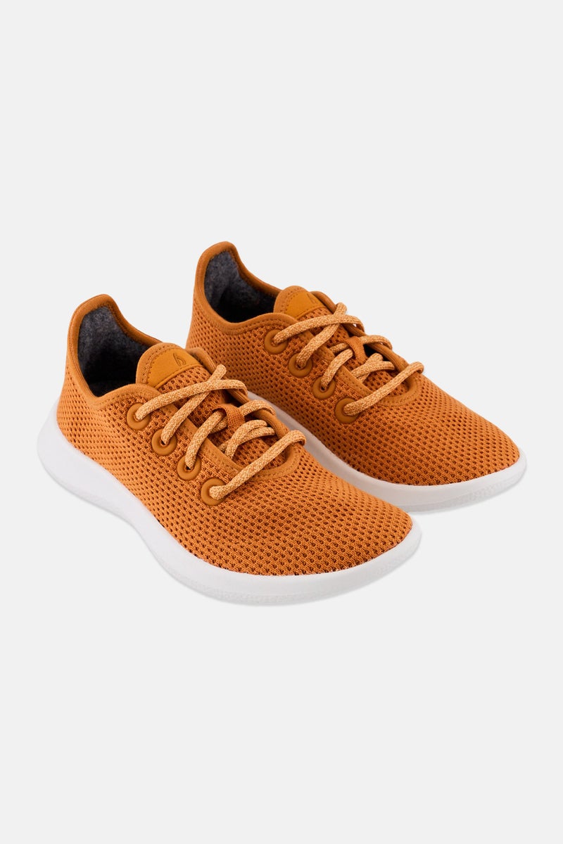 Allbirds Women Tree Runners Lace Up Running Shoes, Orange - Image 1