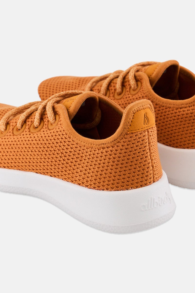 Allbirds Women Tree Runners Lace Up Running Shoes, Orange - Image 2