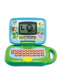 2 in 1 My own LeapTop Touch Laptop, Green, Learning Tablet for Kids with 10 Modes of Play, with Letters, Numbers, Vocabulary and Animals, Toy Laptop for Kids Ages 2 Years +