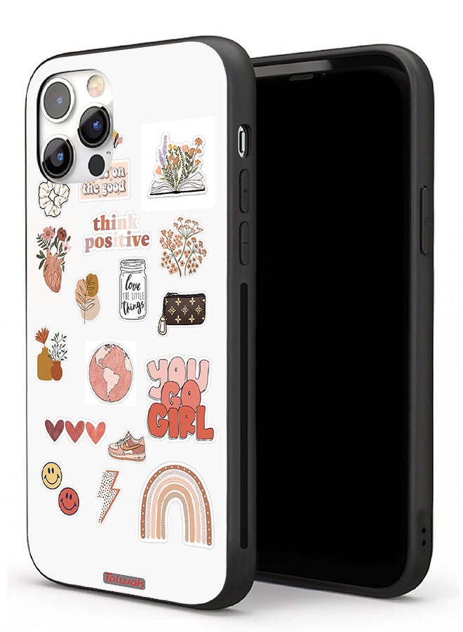 Tolwak جراب حماية لجهاز Apple iPhone 11 Pro You Go Girl - Image 1