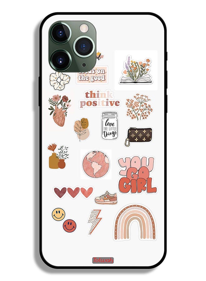 Tolwak جراب حماية لجهاز Apple iPhone 11 Pro You Go Girl - Image 2