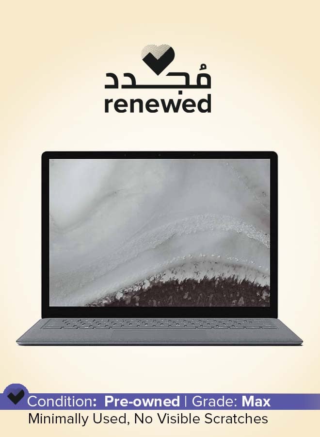 مايكروسوفت تم تجديده - كمبيوتر محمول Surface 1769 بشاشة مقاس 13.5 بوصة ومعالج Intel Core i5/الجيل السابع/ذاكرة وصول عشوائي 8 جيجابايت/محرك أقراص SSD سعة 128 جيجابايت/بطاقة رسومات Intel HD - Image 1