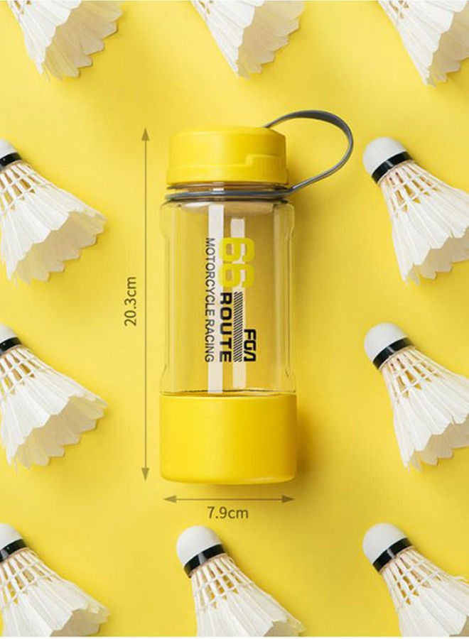 NIBEMINENT Space Plastic Water Cup Yellow/Clear 20.3cm - Image 5