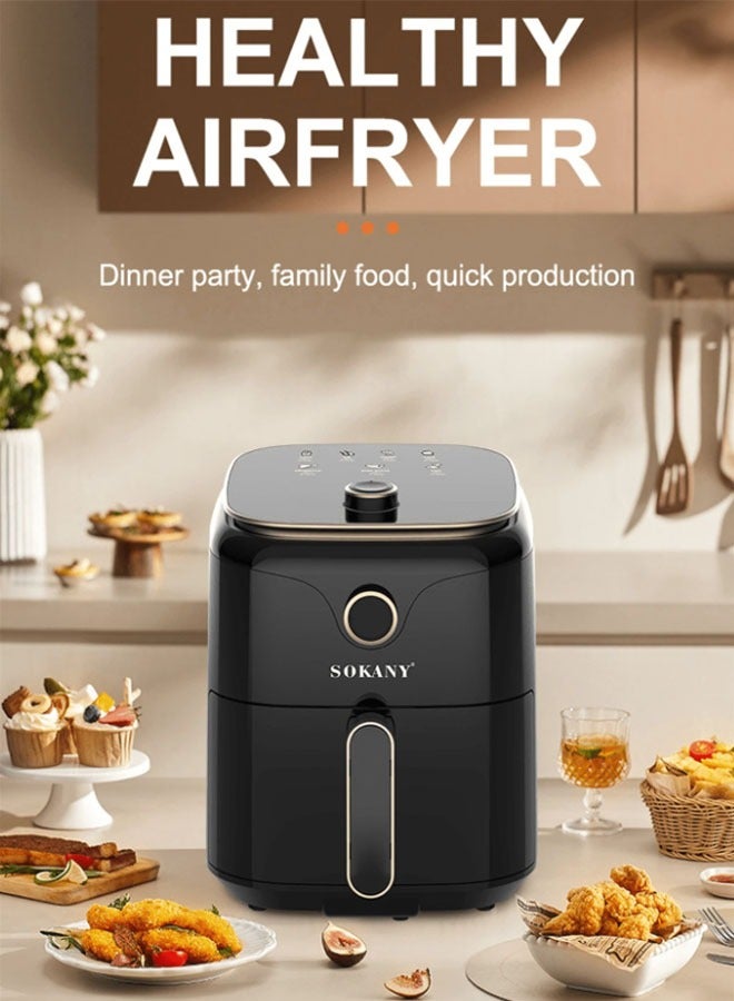 sokany Electric Healthy Air Fryer For Fry/Grill/Bake/Roast - Image 4