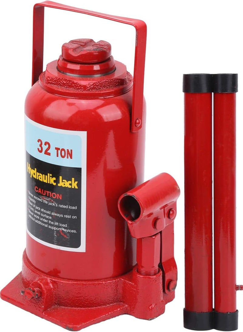 رافعة هيدروليكية زجاجية 32 طن - رافعة رفع سيارات قوية من الصلب المتين، أداة إصلاح محمولة للسيارات، الشاحنات، المركبات الترفيهية والمزيد - Image 2
