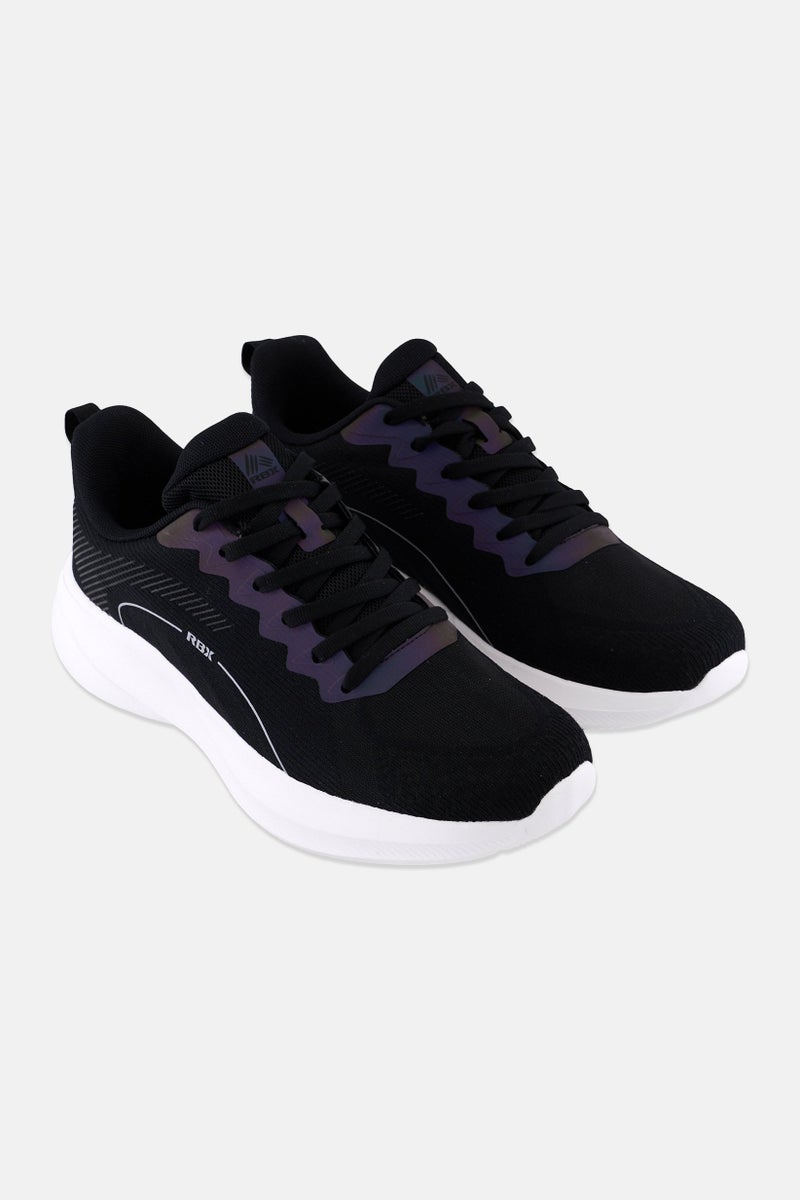 RBX Men Lace Up Outdoor Shoes, Black - Image 1