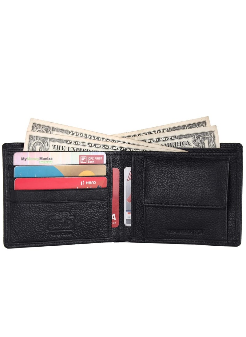 HAMMONDS FLYCATCHER - Wallet and Keychain Combo Gifts for Men RFID Protected 4 Card Slots Keychain for Car, Home, Bike Premium Men's Accessories Gift for Husband and Friend - Image 1