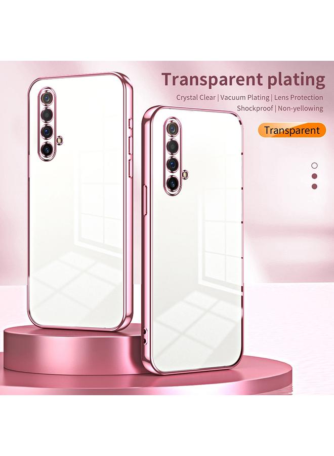 S-TOP Case For Realme X50 / X50m 5G Transparent Plating Fine Hole Phone Case - Image 2
