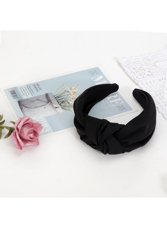 DRESHOW Top Knot Headband For Women Girls Knotted Elastic Hair Band Fashion Fabric Hairbands Cute Wide Head Band - Image 4