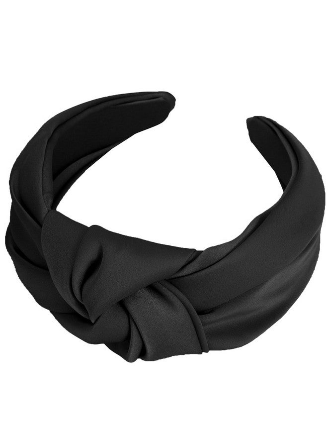 DRESHOW Top Knot Headband For Women Girls Knotted Elastic Hair Band Fashion Fabric Hairbands Cute Wide Head Band - Image 1