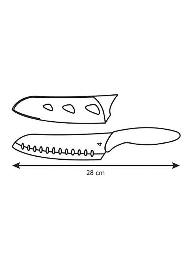tescoma Presto Non-Stick Knife Tone 16 Cm - Assorted - Image 4