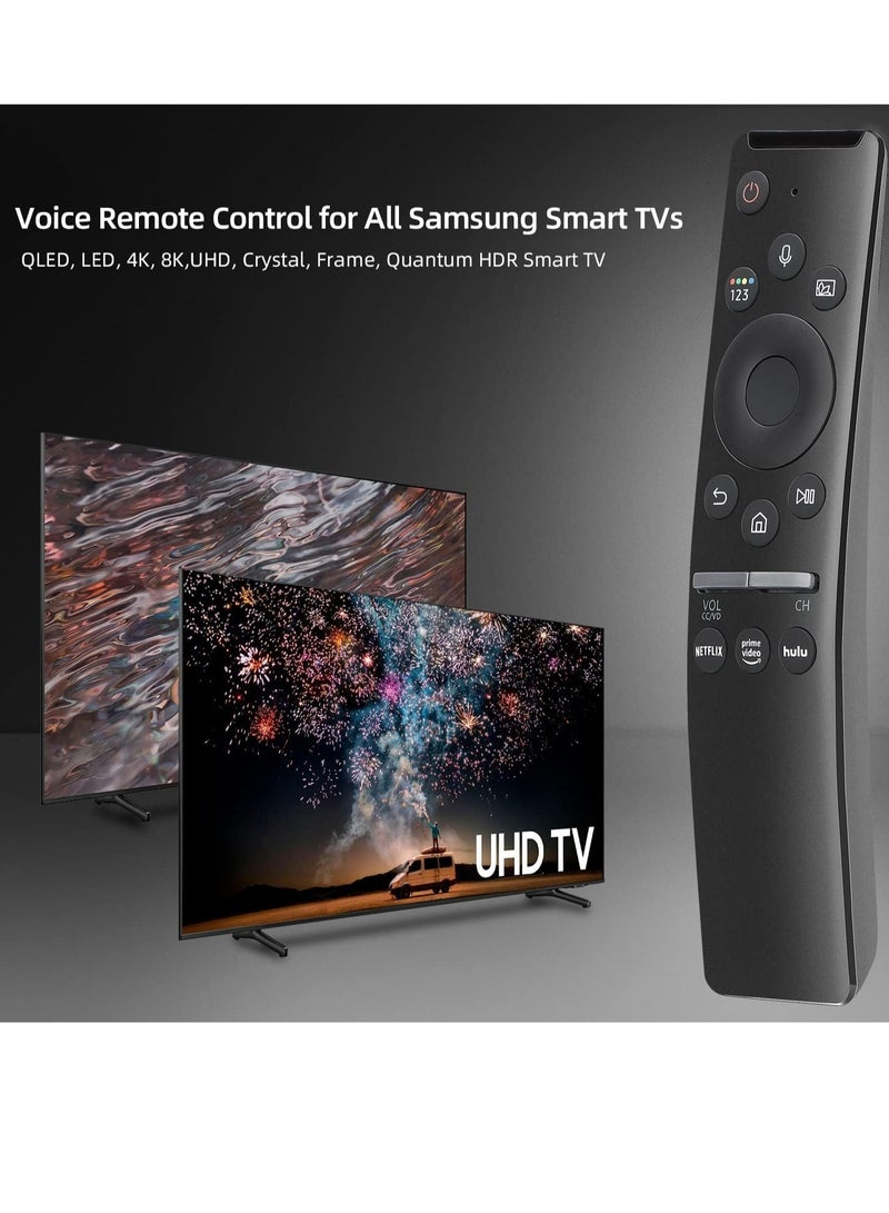 ELTRAZONE Universal Voice Remote Control for Samsung Smart TV LED QLED 4K 8K UHD Crystal Frame HDR Curved Smart TVs, with Shortcut Buttons for Netflix - Image 2