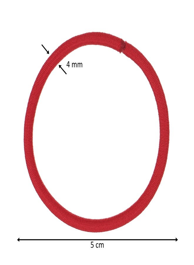 Expressions 216-Piece Hair Ties, 4mm Hair Elastics Shades Of Pink Colors Value Pack, No Metal Hair Bands for Women, Durable Ponytail Holders For Thick Hair, Curly Hair and All Hair Types - Image 4